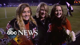 Transplant recipient meets donors wife and daughter [upl. by Enileuqcaj133]