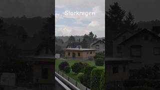 Wetter live Unwetter mit Starkregen [upl. by Adnolrehs266]