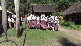 Part 8  Lettische Volksmusik amp Tanz  Latvian Folklore amp dance  Festival BALTICA  1762018 [upl. by Ylrrad]