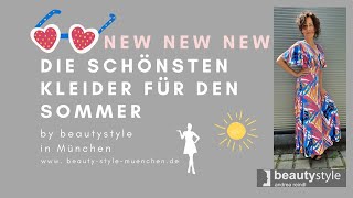 Die schönsten Kleider für den Sommer Trendfarben im Sommer 2023 Umstyling bei beautystyle [upl. by Saxe]