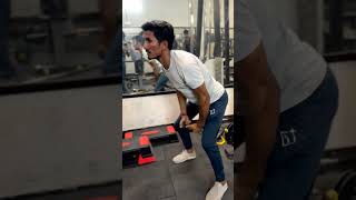 Front raises rope  shoulder workout  shorts trending viralreels gym fitness motivation [upl. by Giffy]