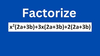 Factorize x2ab3xab2ab [upl. by Os]