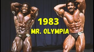 Samir Bannout vs Bertil Fox at The 1983 Mr Olympia [upl. by Nath]