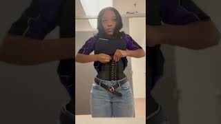 BE CAREFUL WITH WAIST TRAINING waisttrainer corset waisttraining fitness FYNEPROcom [upl. by Hall]