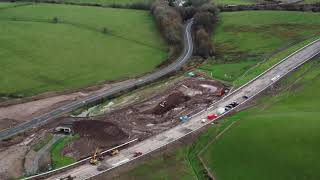 New Smithson roundabout Maybole bypass [upl. by Duester]