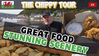 Chippy Review 61 Hooked  31 Fishguard Fish and Chips Incredible Scenery and Ice Cream [upl. by Ehgit587]