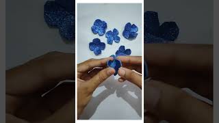 Making rose from foam sheet papercraft rose craftthings3 [upl. by Topper]