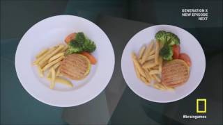 Brain Games  Delboeuf Illusion and How Plate Size Influences Eating [upl. by Nezah]