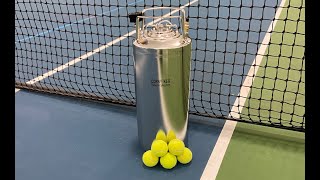 Pressurize Old Flat Tennis Balls with the Pressure Refresher [upl. by Coleville912]