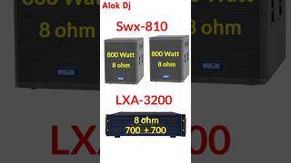 🔴 SWX810 price 💵  LXA3200 Price  swx810 Bass and Lxa3200 connection  shorts [upl. by Adaner]