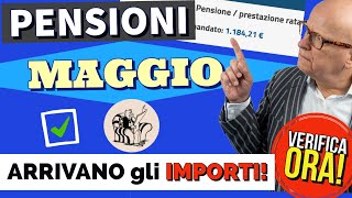 PENSIONI MAGGIO 👉 IMPORTI IN ARRIVO❗️ VERIFICA ORA DETTAGLIO PENSIONISTICO AGGIORNATO MODELLO OBIS [upl. by Anahsit]