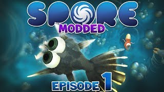 SPORE Modded  CELL STAGE  Episode 1 [upl. by Renell]