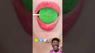 사탕 코하쿠토 ASMR EMOJI FOOD KOHAKUTO MUKBANG 코하쿠토 먹방 E funny bubblegum comedy eatingasmr bubblebum [upl. by Bourke973]