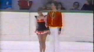 Natalia Bestemianova and Andre Bukin 1984 Olympics FD [upl. by Neelya]