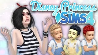 Toddler Hell  Ep 7  Sims 4 Disney Princess Challenge [upl. by Ellemac]