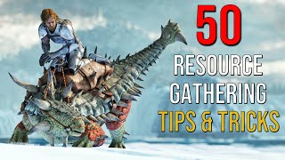 50 Resource Gathering Tips amp Tricks You NEED To Know In ARK Survival Ascended [upl. by Sill]