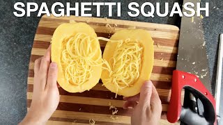 Baked Feta Spaghetti Squash  You Suck at Cooking episode 162 [upl. by Vaules]