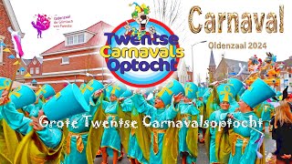 Grote Twentse Carnavalsoptocht in Oldenzaal Carnaval 2024 [upl. by Bora]