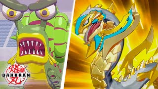 Best Nanogan Finishing Moves  Bakugan Evolutions Battles [upl. by Caspar538]