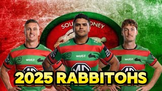 My predicted 2025 South Sydney Rabbitohs starting 117 lineup [upl. by Seugram299]