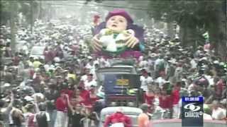 Así se vivió el desfile de carrozas con las candidatas al reinado de Pubenza [upl. by Neryt]