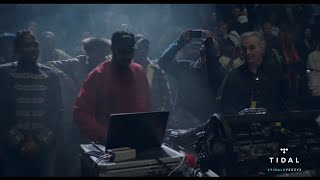 Kanye West Kid Cudi  Father Stretch My Hands Live at Yeezy Season 3 from Madison Square Garden [upl. by Dorree402]