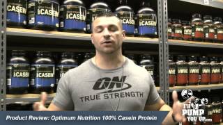 Optimum Nutrition Casein Protein Review [upl. by Klemm519]