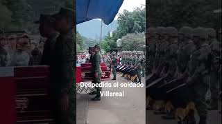 Honores Fúnebres a Soldado Mexicano caído military jalisco sedena EjeMe noticias infanteria [upl. by Nahta]