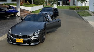 PROBANDO LOS CARROS MÁS COSTOSOS Y EXCLUSIVOS de COLOMBIA 1 BMW z4 M40i [upl. by Schaeffer91]