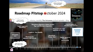 SharePoint roadmap pitstop October 2024 [upl. by Dukey150]