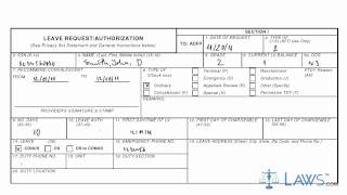 Learn How to Fill the AF FORM 988 Leave RequestAuthorization [upl. by Dayna]