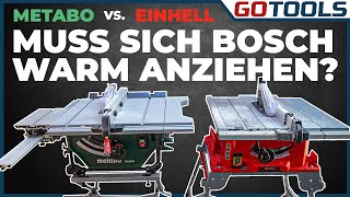 Revolution die zweite Tischkreissägen Metabo TS 254 M und Einhell TECC 250 UF  inkl Verlosung [upl. by Bastien]