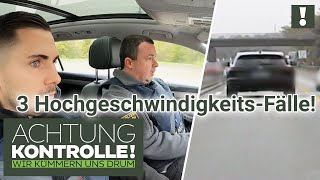 🚨 AUTOBAHNRASER und Schrauber in der Falle🚨 3 HighspeedFälle  Kabel Eins  Achtung Kontrolle [upl. by Egag]