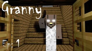 GRANNY In Minecraft  Escape Grannys House Episode 1  Mallowsaur Horror Animation [upl. by Hoagland]