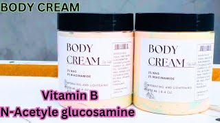 MOISTURIZING BODY CREAM FOR SOFT SKIN Hyperpigmentation [upl. by Inaniel]