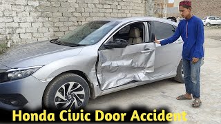 Honda civic Fender Door and pillar Repairing [upl. by Elocel]