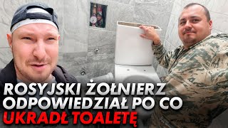 Dlatego rosyjscy żołnierze kradną toalety [upl. by Ozan813]