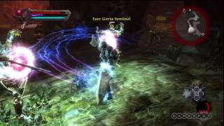 Fighting  Kingdoms of Amalur Reckoning Gameplay PS3 [upl. by Lockhart]