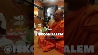 Ecstatic Hare Krishna Kirtan led by Cittahari Prabhu during Damodar Arati ISKCON Salem [upl. by Kwapong]