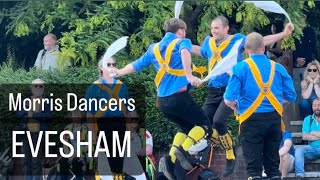 Incredible Morris Dancers in Evesham 👯‍♂️💃🕺 June 2024 [upl. by Yecnuahc296]