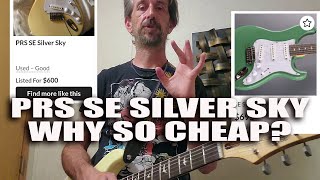 PRS SE Silver Sky for 600 Tuning issues [upl. by Nahallac]