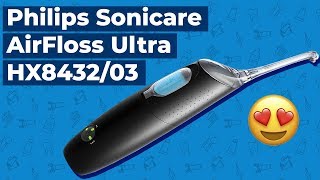 Обзор на Philips Sonicare AirFloss Ultra HX843203 Black [upl. by Devondra]