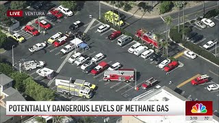 Potentially dangerous levels of methane gas detected in Ventura [upl. by Frech558]