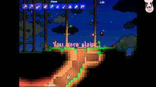 Lets Play Terraria 2  Deutsch  Mibu der Baumeister [upl. by Nedaj718]