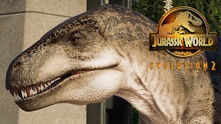 Acrocanthosaurus vs Carcharodontosaurus Giganotosaurus TRex amp Spinosaurus  JWE 2 4K 60FPS [upl. by Anilatac]