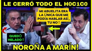 Deja de Interrumpirme y cuando quieras te doy clases Noroña a Marín lo Paró en Seco [upl. by Allemrac475]