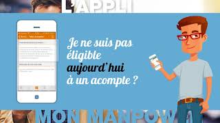 Ep 6 Webserie Appli Mon Manpower Demander un acompte sur salaire [upl. by Mayce]