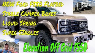 The Ultimate Overland Truck Elevation Off Grid F550 Flatbed Review [upl. by Lahcym]