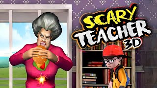 SCARY TEACHER IS BACK  FULL FUNNY GAMEPLAY 2 [upl. by Hatty450]