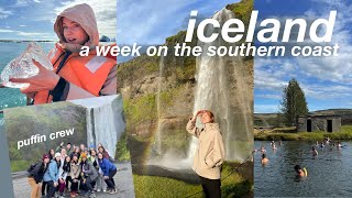 ICELAND VLOG 🇮🇸 reykjavik the secret lagoon puffins glacier hike the golden circle cat cafes [upl. by Meehyrb329]